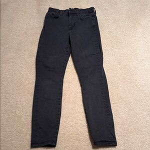 7 for all mankind high waist skinny jeans sz 26